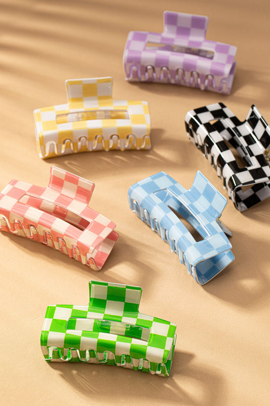 Checker Claw Clip