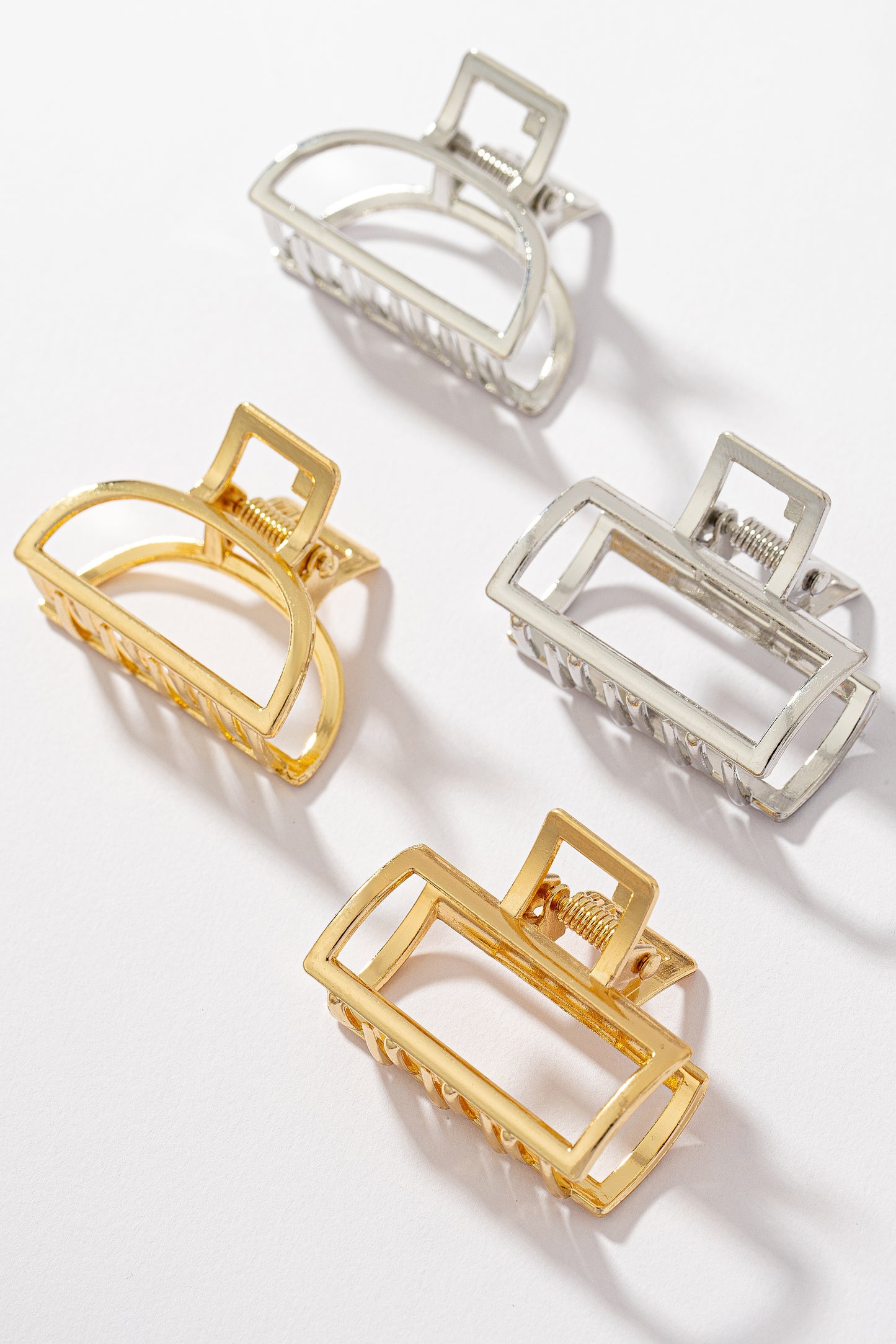 Cutout Metal Hairclip