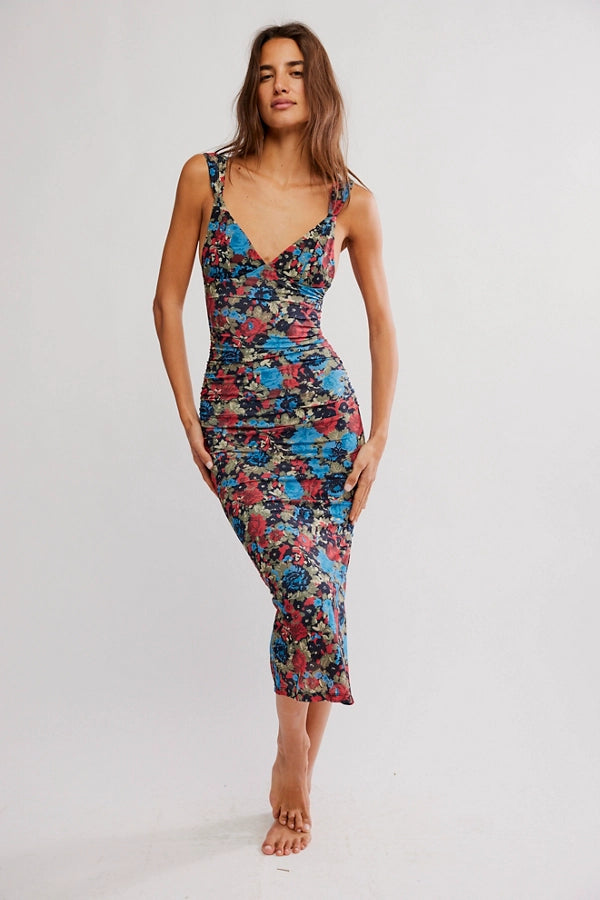 Long Live Printed Mesh Slip