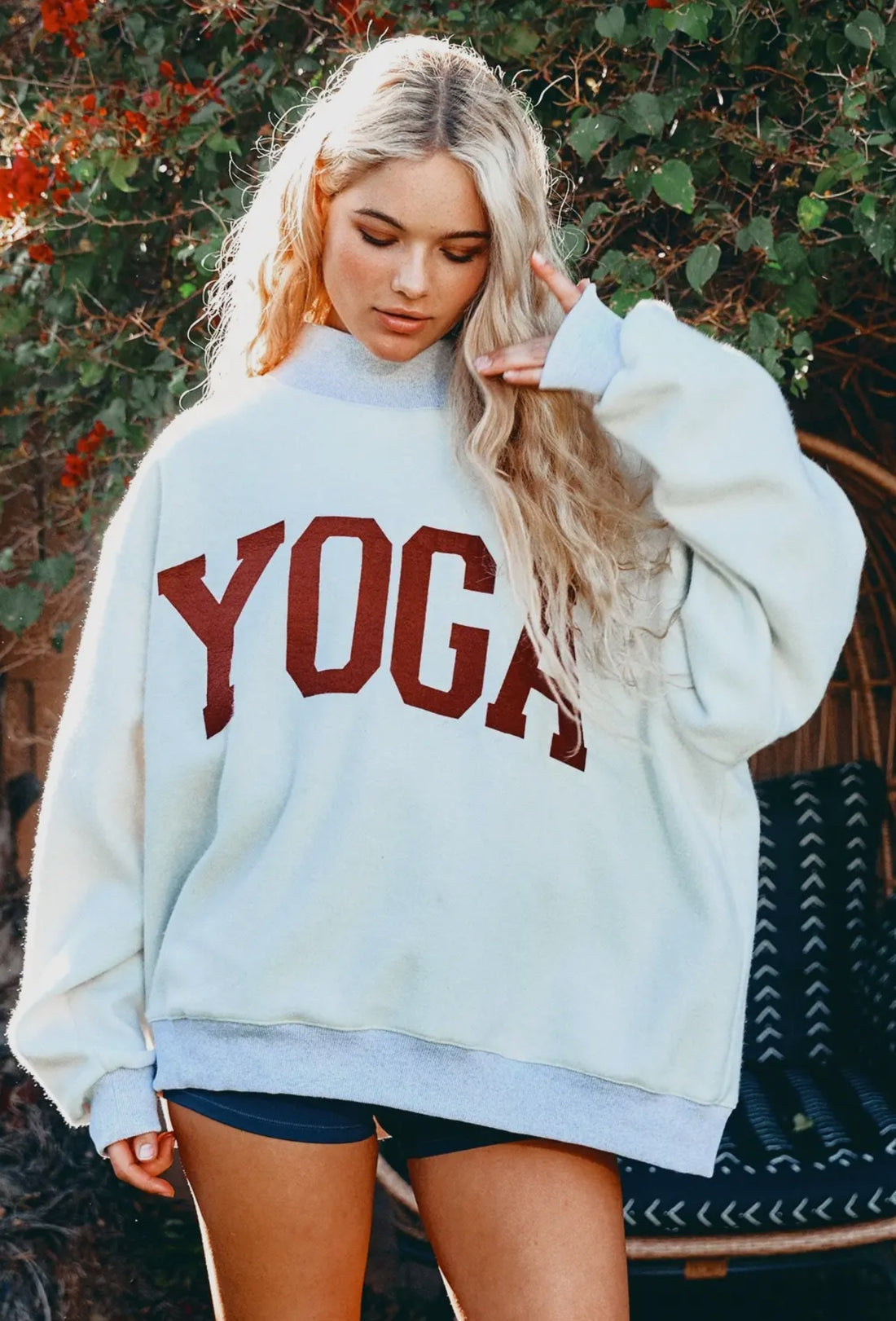 Reversible Pilates / Yoga Mockneck