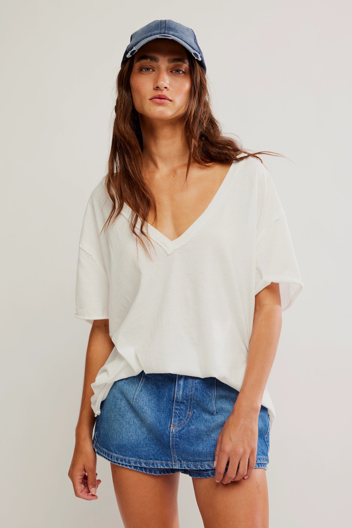Nina V Neck Tee