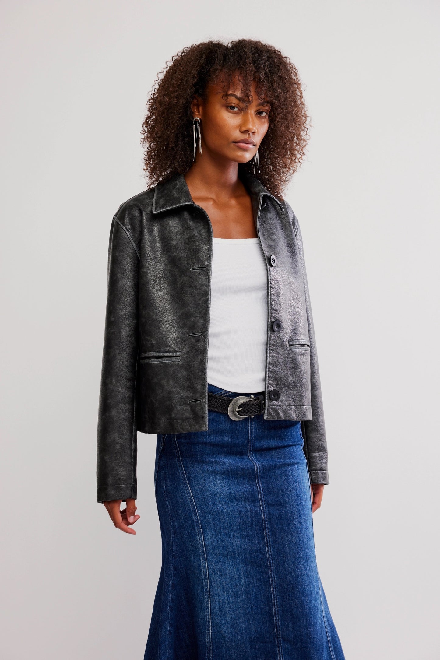 Hera Vegan Leather Jacket