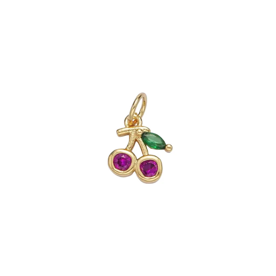 Purple Cherry Charm