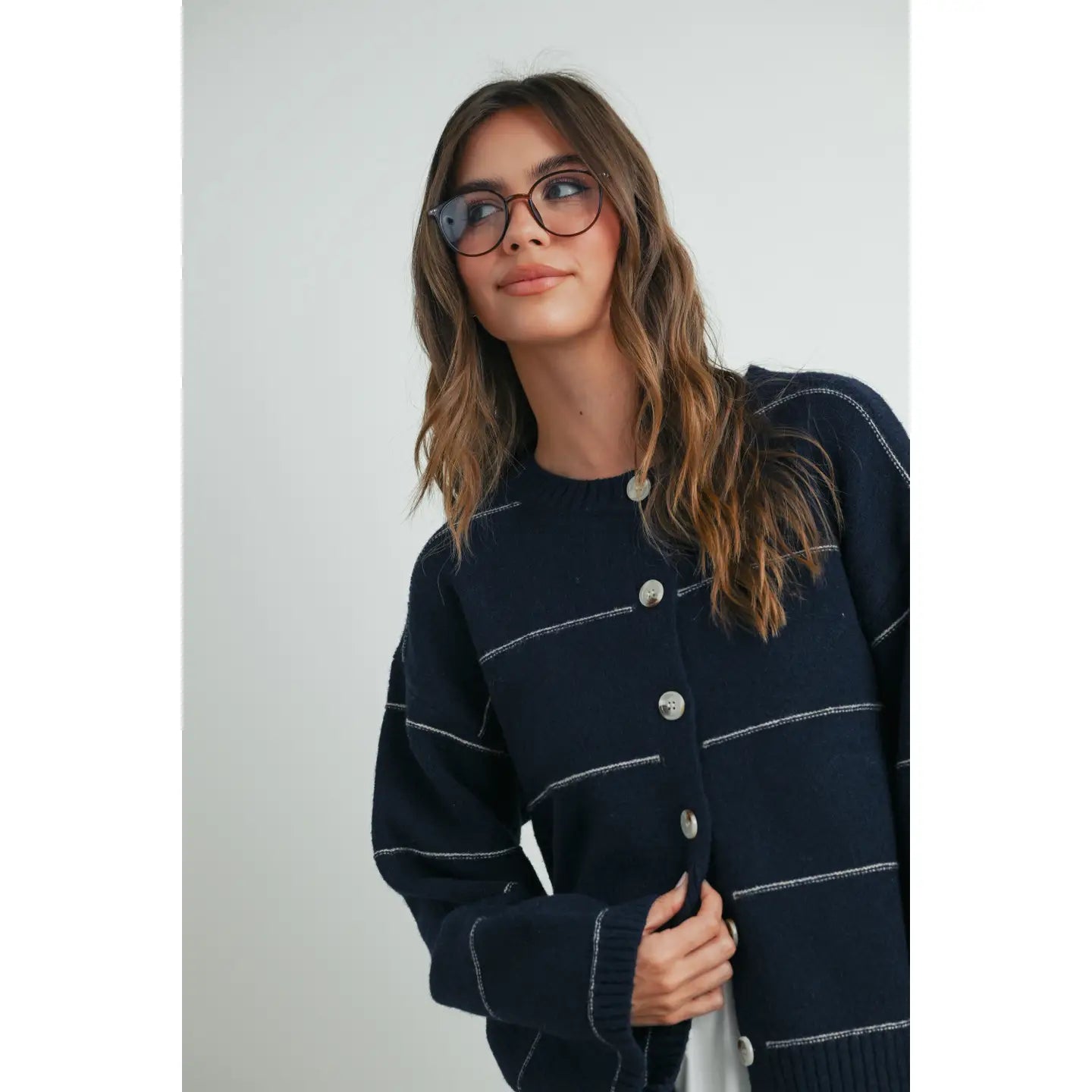 Fall Day Stripe Cardi