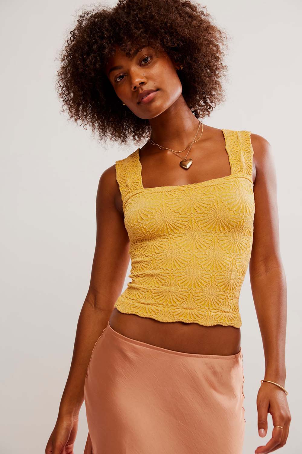 yellow cami