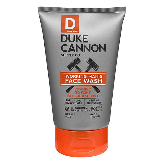 Duke Cannon 4 oz. Supply Working Man's Face Wash