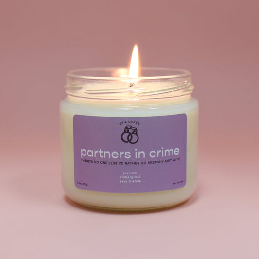Partners In Crime Candle