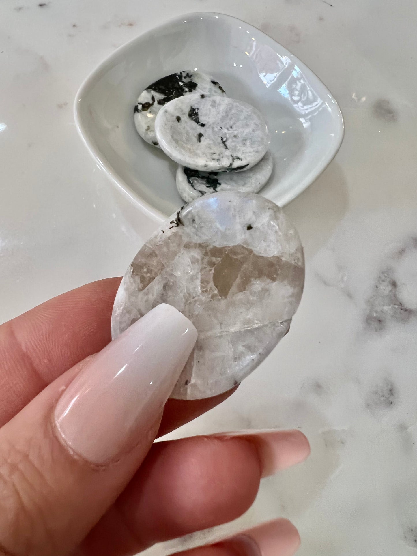 Moonstone Worry Stone Crystal
