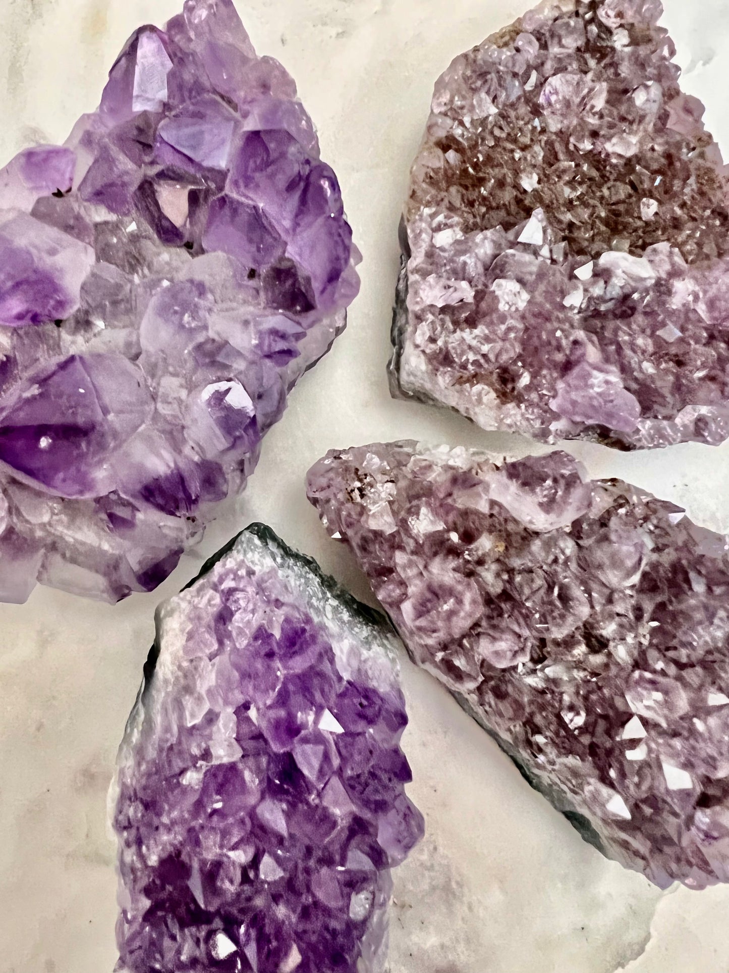 Large Raw Amethyst Clusters