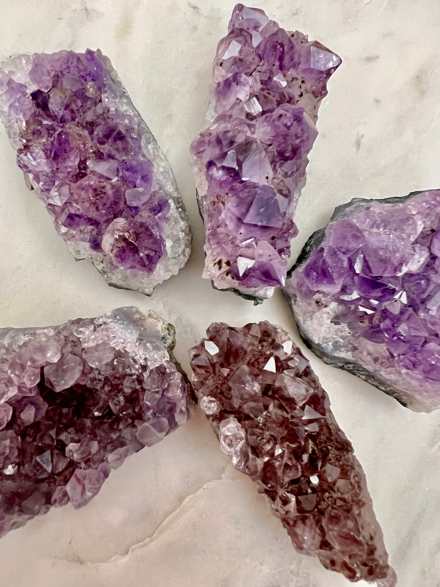 Medium Raw Amethyst Clusters