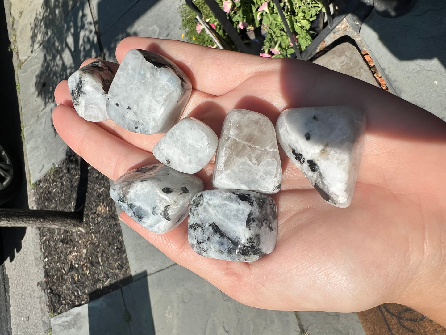 Tumbled Moonstone Crystals