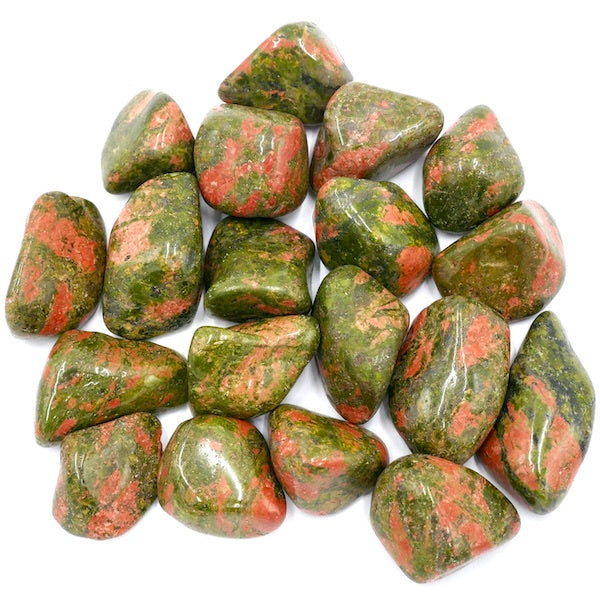 Tumbled Unakite Crystals