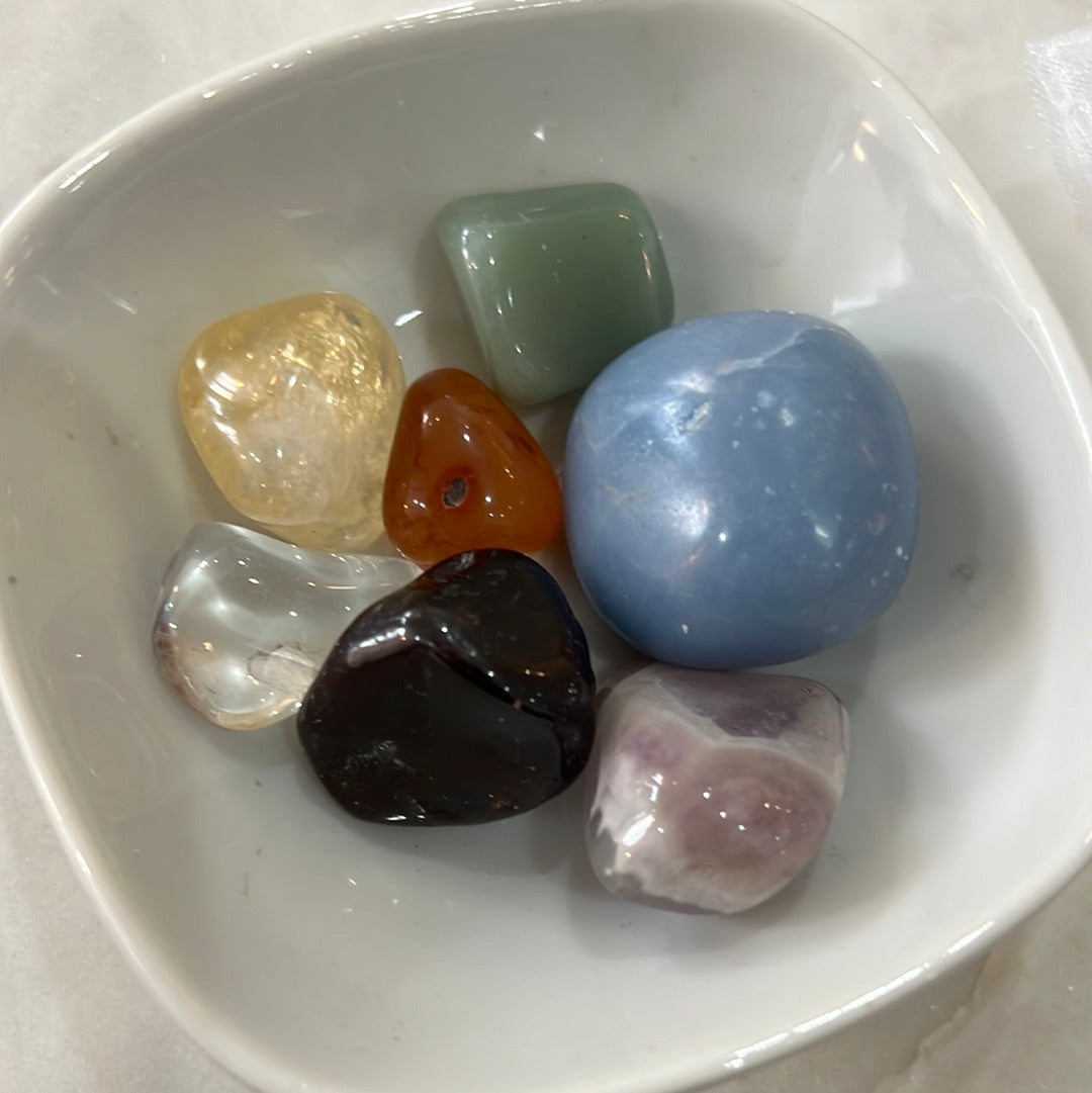 Chakra Crystal Healing Bags