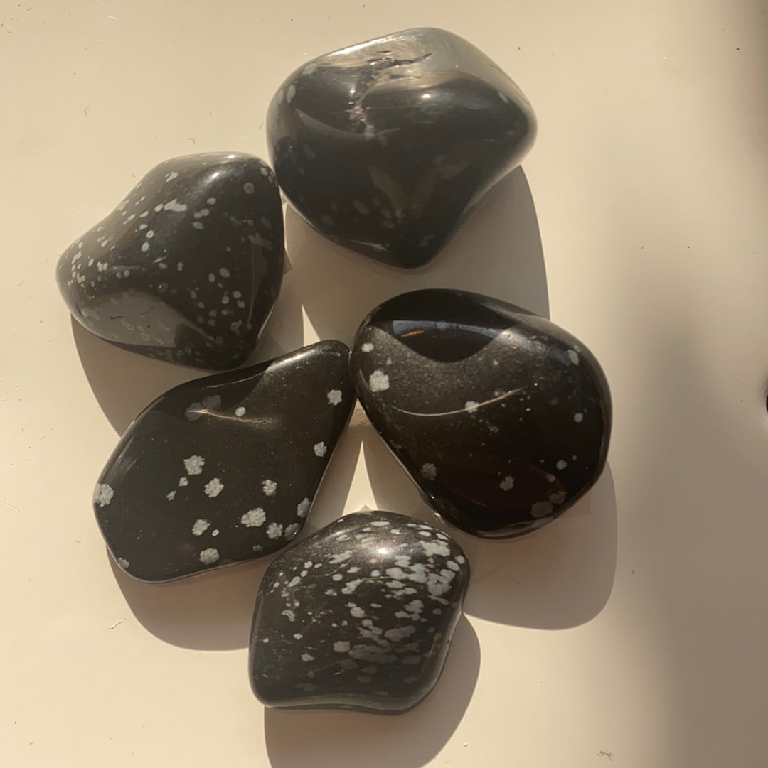 Snowflake Obsidian