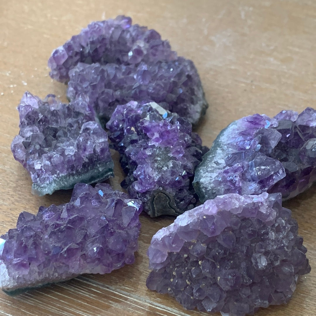 Small Raw Amethyst Clusters