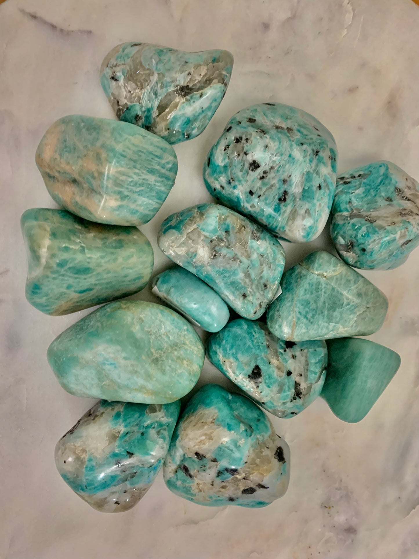 Large Amazonite Crystals