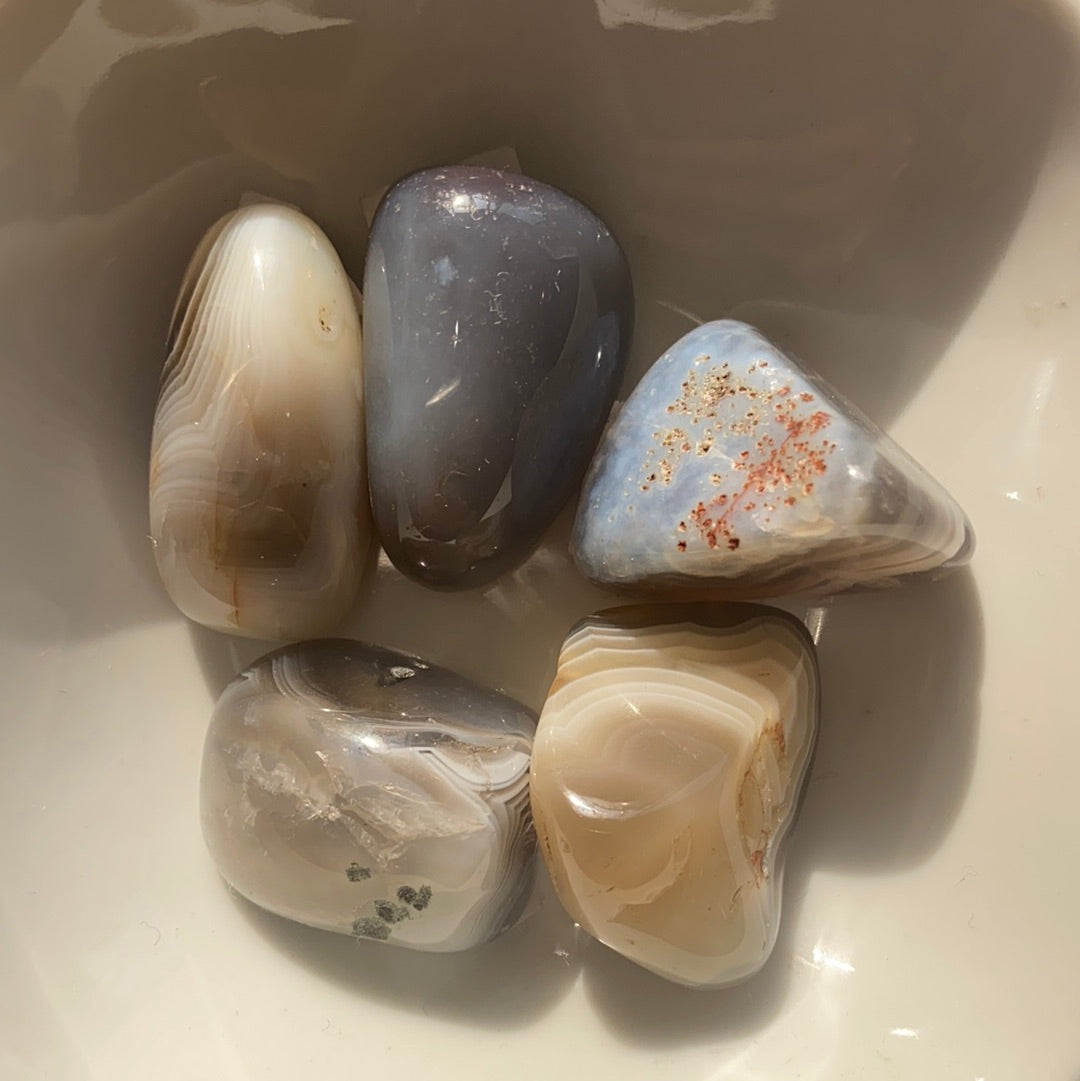Tumbled Botswana Agate
