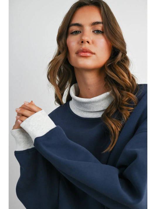 Game Day High Neck Pullover