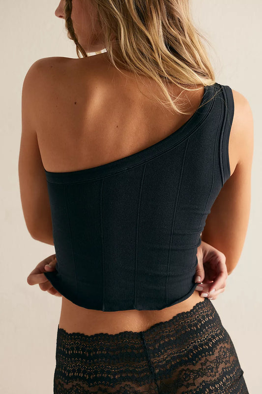 So Soft Seamless Modal Asymmetrical Cami