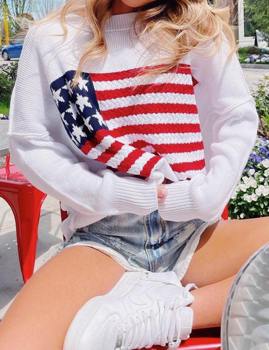 America Pullover Sweater