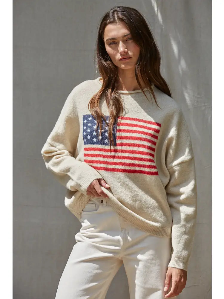 All American Knit Sweater
