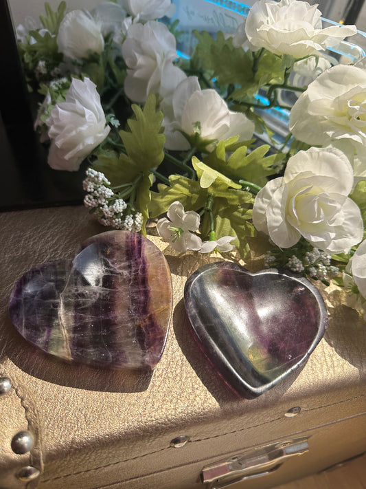 Fluorite Heart Bowl