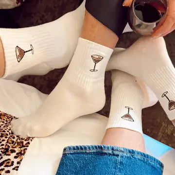 Espresso Martini Grip Socks