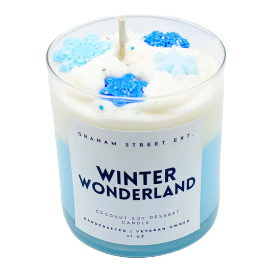 Winter Wonderland Dessert Candle