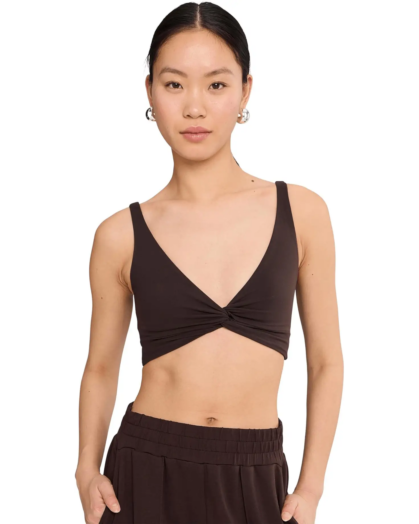 Never Better Reversible Twist Crop