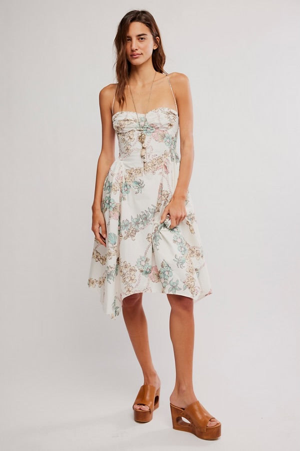 Cherish Printed Midi