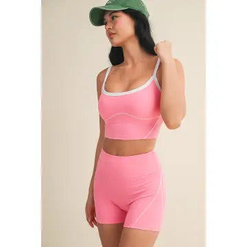 Contrast Contour Top