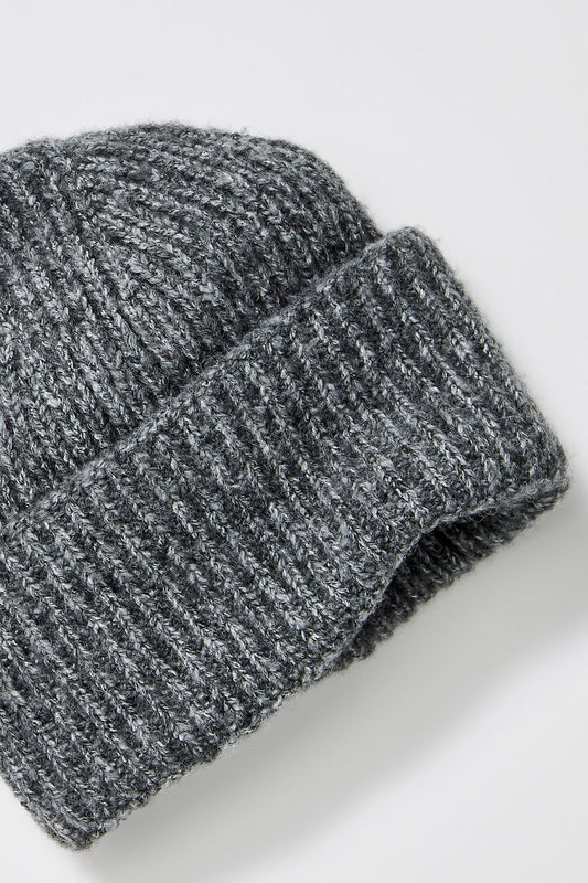 Harbor Marled Ribbed Beanie