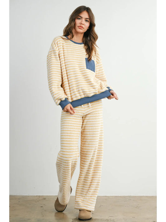 Butter Soft Stripe Crewneck