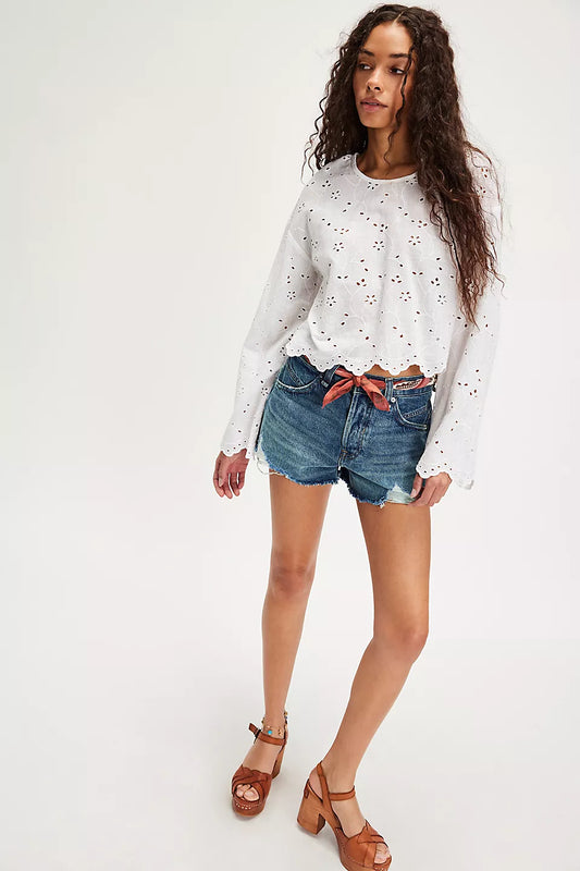 Now Or Never Denim Shorts