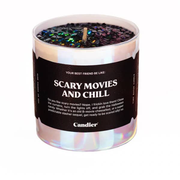Scary Movies and Chill Candle