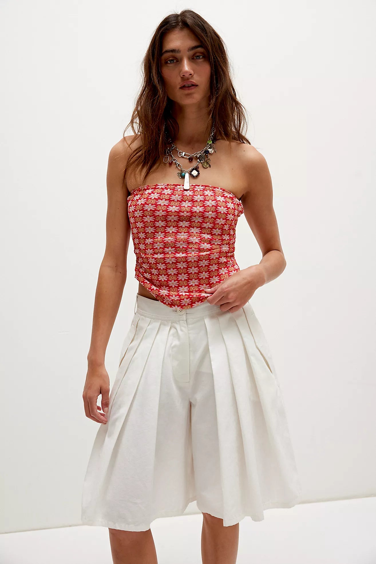 Boulevard Printed Tube Top