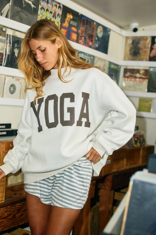 Pilates & Yoga Reversible Sweatshirt