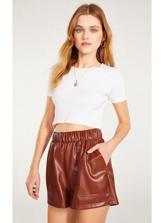 Faux The Record Short