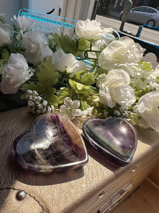 Fluorite Heart Bowl