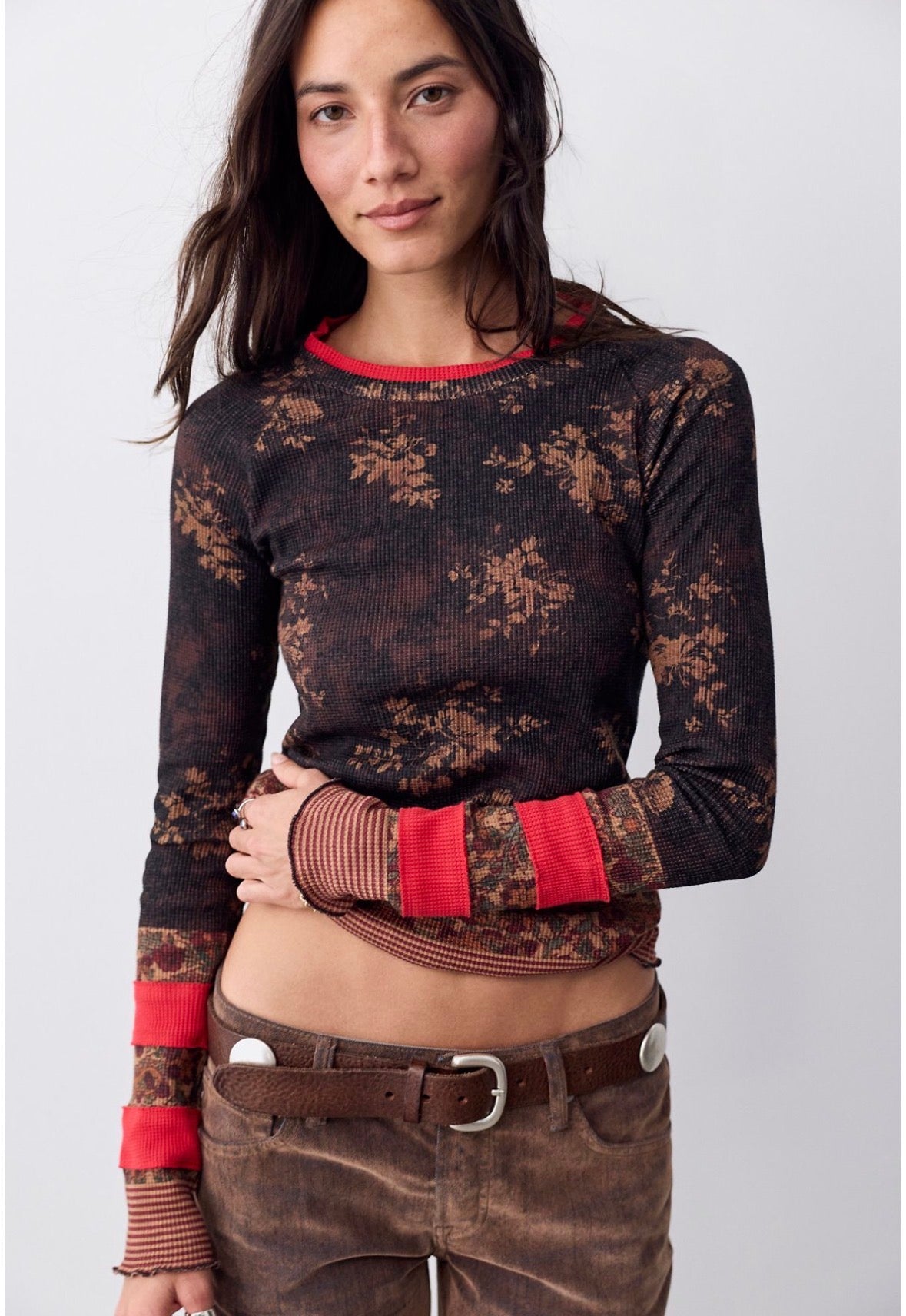 Easy Does It Printed Top