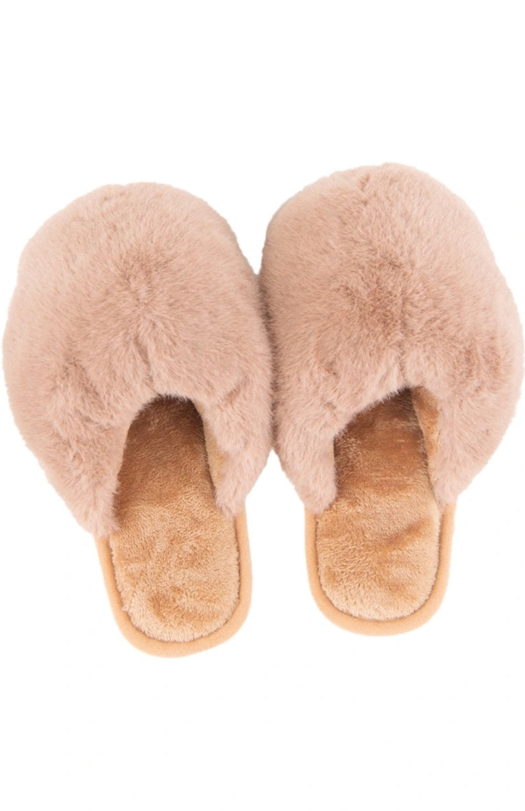 Faux Fur Slippers