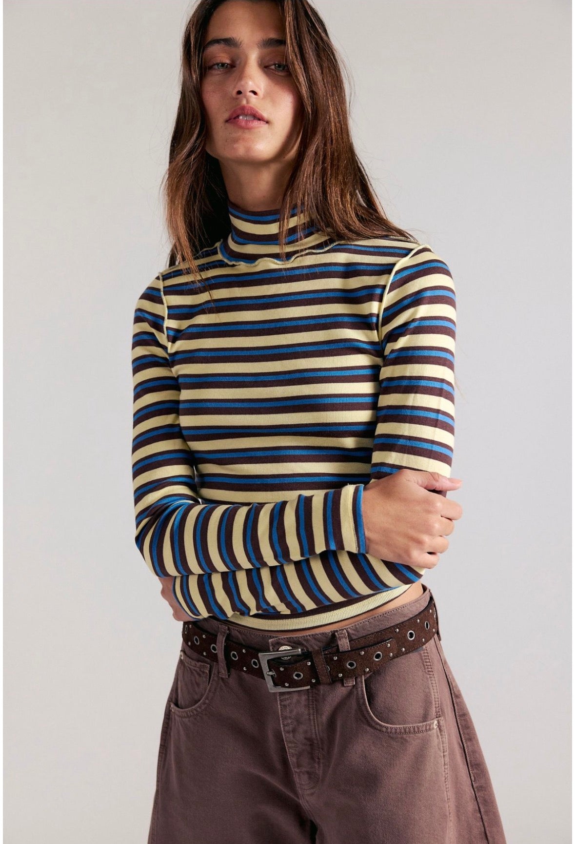 Good Stripe Turtleneck