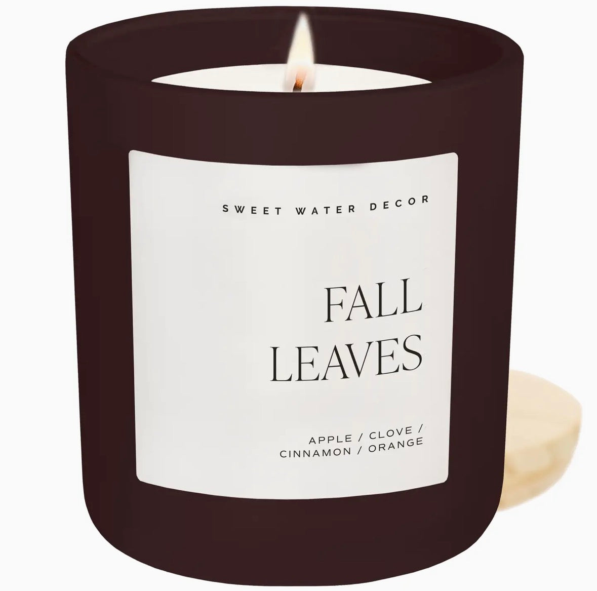 Fall Leaves Candle