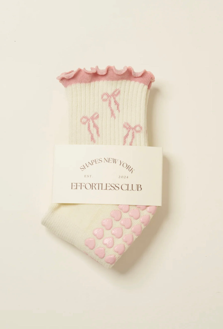 Effortless Bow Grip Socks