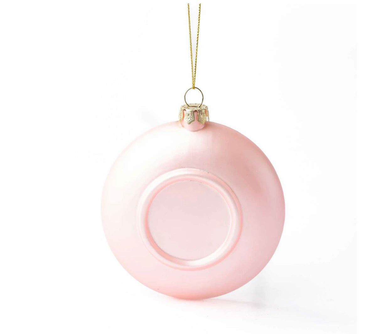 Oyster Bowl Glass Ornament