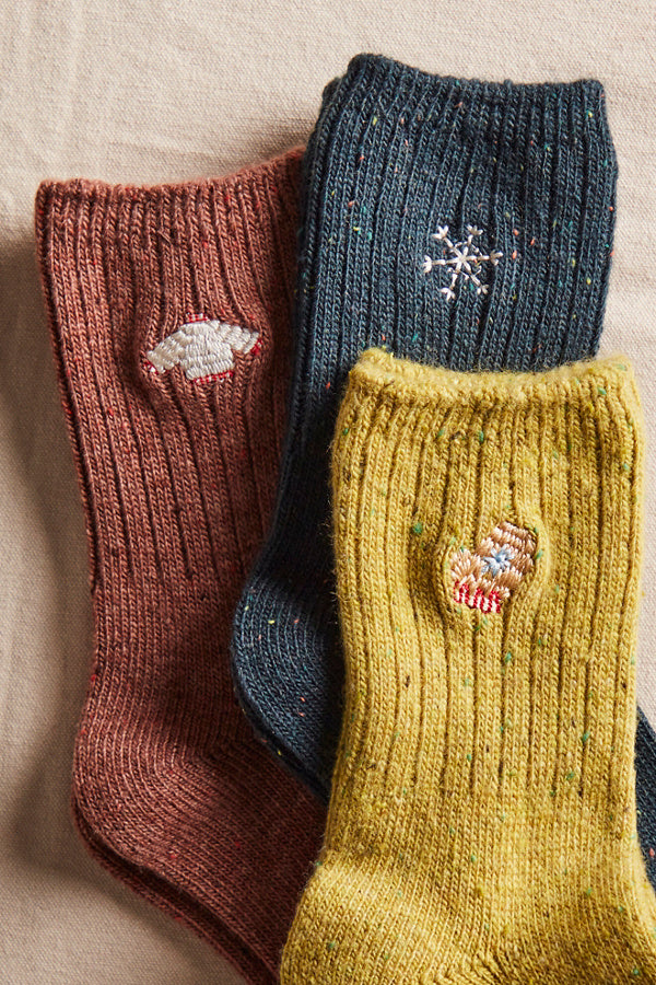 Holiday Knit Socks