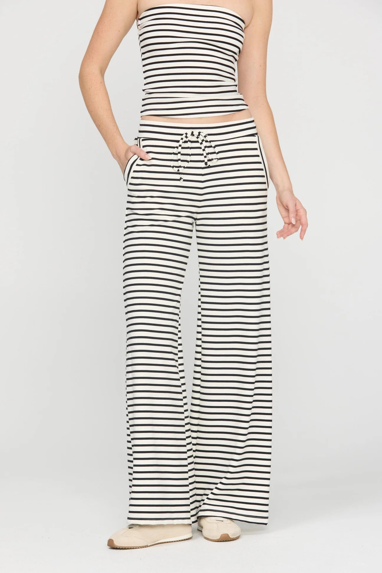 Thea Striped Pant