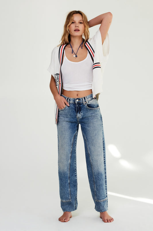 Risk Taker Mid-Rise Jeans