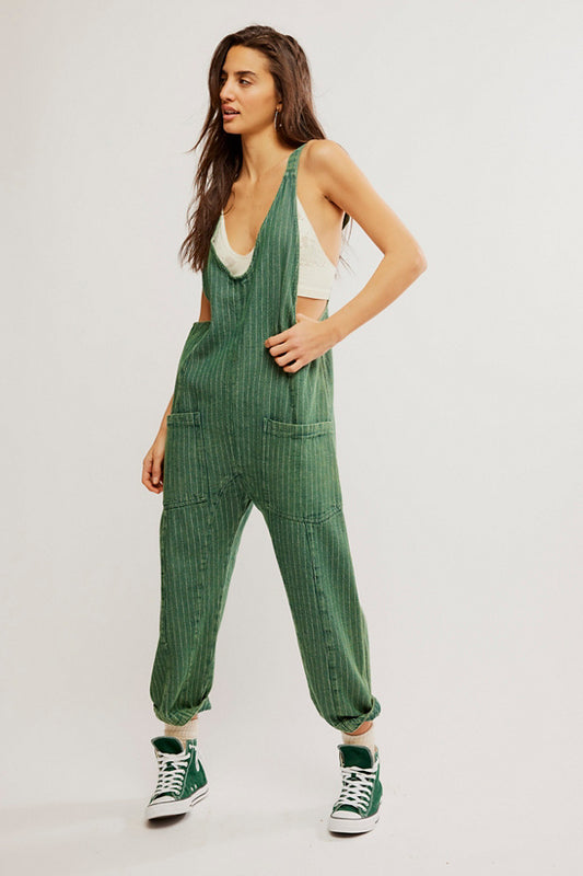 High Roller Escalades Railroad Jumpsuit