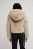 Louder Please Hooded Fur Coat